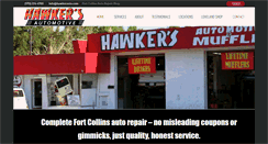 Desktop Screenshot of hawkerauto.com